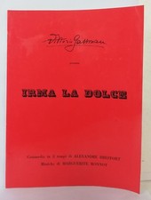 01471 Spartito - Vittorio Gassman presenta  Irma La Dolce - Commedia di Breffort