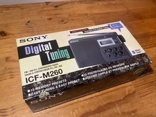 Sony icf m260 radio - icf-m260, orologio