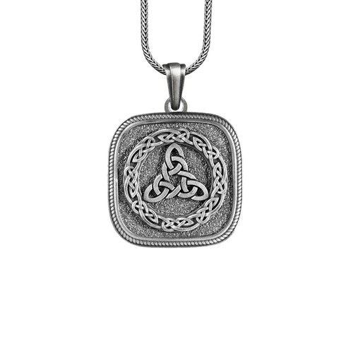 Collana argento con croce - con,