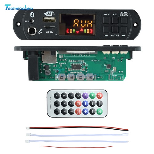 D188bt 12v mp3 bluetooth - 12v,