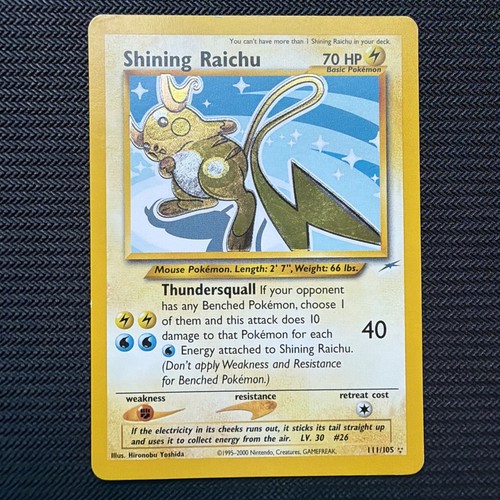 Shining raichu 111 105 - shining, 111/105
