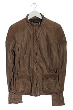 TIGHA Giacca in pelle Donna Giacca Taglia IT 44 marrone stile casual