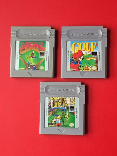 Baseball golf tennis - tennis, vintage