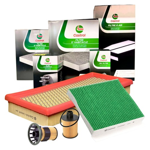 Kit tagliando filtri castrol - kit,