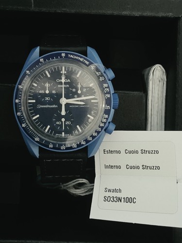 Omega swatch pelle di - x,