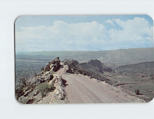 Cartolina skyline drive canyon - drive,