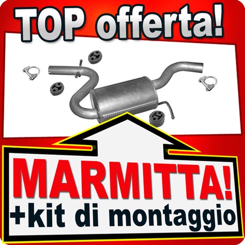 Silenziatore centrale per - silenziatore,