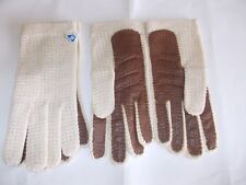 Guanti da guida • 100% cotone+ vera pelle