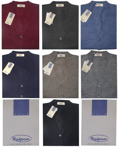 Maglia uomo cardigan lana - maglia,
