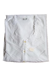 Camicia Da Notte Donna Cotone Manica Lunga