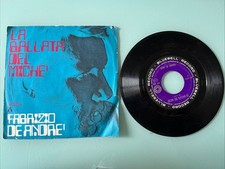 Vinile 45 Giri Fabrizio De