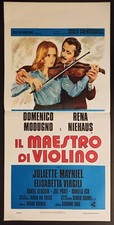 Locandina Cinema Originale - Il Maestro Di Violino - 1976