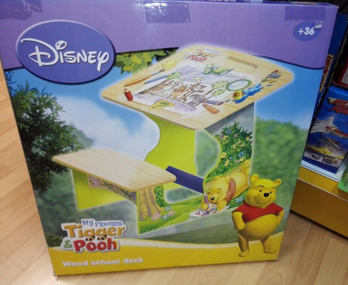 Banco scuola winnie the pooh - the,