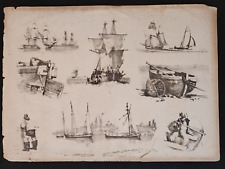 NAVI BARCHE GALEONI MARE