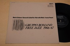 MARIO SCHIANO QUARTET LP GRUPPO ROMANO FREE JAZZ 1°ST ORIG ITALY 1977 EX