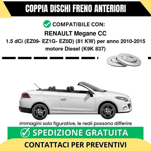 Coppia dischi freno - coppia, anteriori