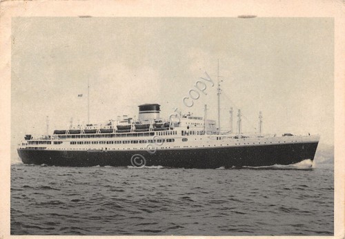 Cartolina nave oceania - cartolina,