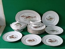 Servizio piatti pesce 12 - servizio,