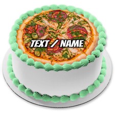 Topper torta pizza festa
