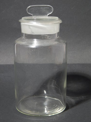 Antico vaso albarello - albarello, vetro
