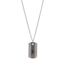 Collana Uomo EMPORIO ARMANI EGS3149040 Acciaio Inossidabile Piastrina