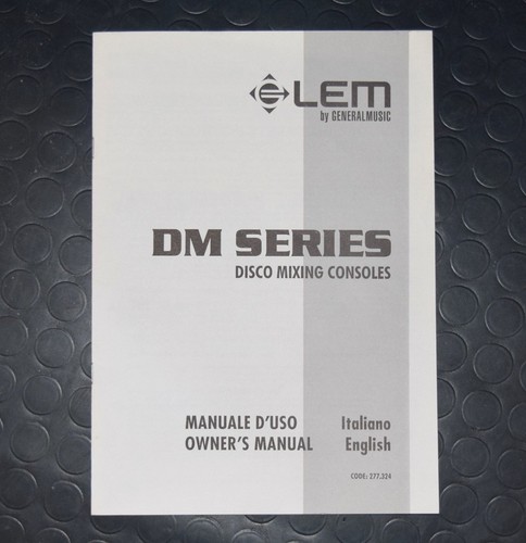 Lem dm8 dm6 dm3 manuale - manuale, di