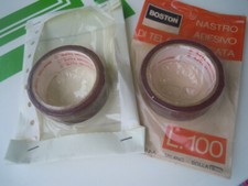 NASTRI ADESIVI MANUBRIO MATTONI ROSSI COLORE TELA-PLASTICA RINFORZATA anni 60 NASTRO 