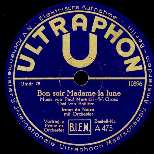 Irene noire chanson - -chanson-, bon