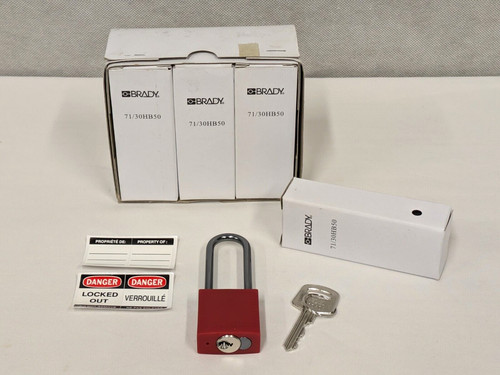 Lucchetto sicurezza brady - lucchetto,