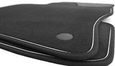 NUOVI tappetini Fiat 500 & Cabrio Sport Cult velluto tappetini auto strisce decorative bianche