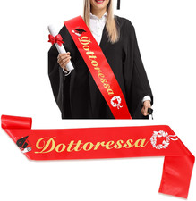 Fascia Laurea Dottoressa Rossa