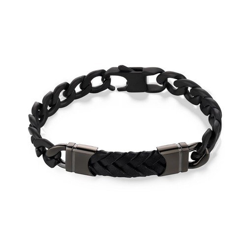 Sagapo bracciale uomo pelle - bracciale,