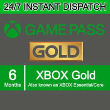 6 MONTHS XBOX LIVE GOLD (GAME