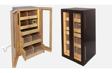 HUMIDOR PER SIGARI IN EBANO