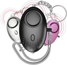 Allarme Personale Antiaggressione 140 Db - per Difesa Personale - Il Set Da 3