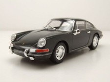 Porsche 911 1964 grigio scuro modellino auto 1:24 Welly