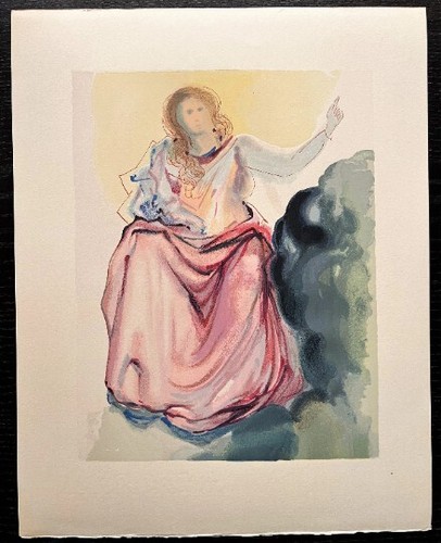 Salvador dalì xilografia - dalì,