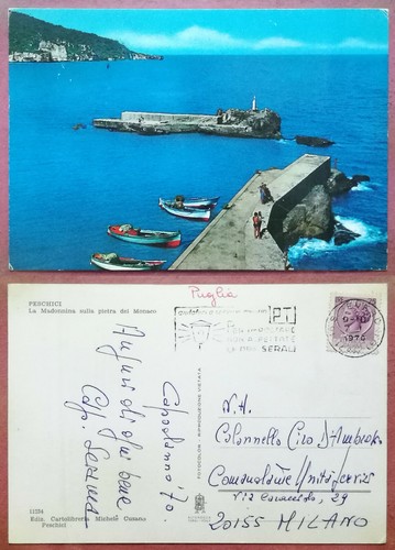 Peschici madonnina sulla - la,