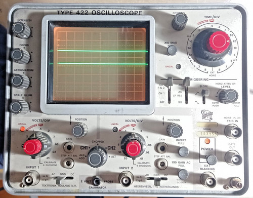 Oscilloscopio tektronix 422 - oscilloscopio,