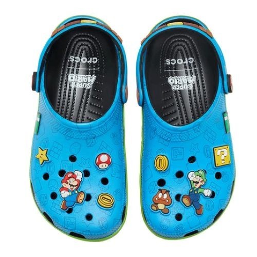 Crocs super mario core - mario, classic