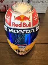Casco Sergio Perez firmato F1