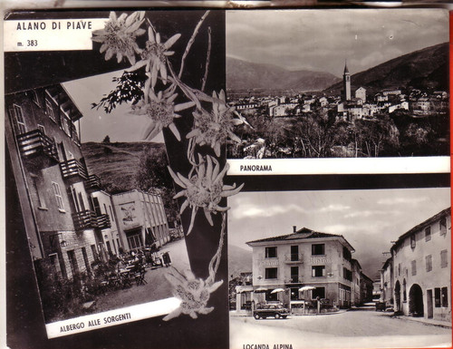 Cartolina alano piave - alano,