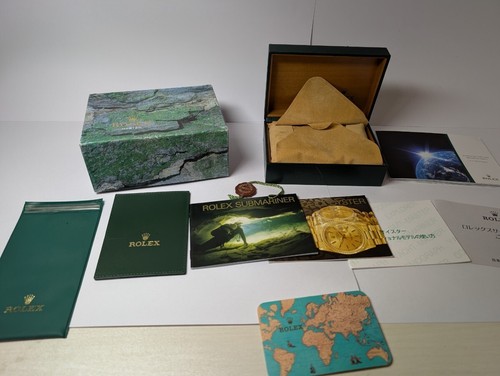 Rolex watch box case green - box,
