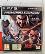 FIGHTING EDITION PS3 TEKKEN 6 + TAG TOURNAMENT 2 + SOUL CALIBUR V ITA OTTIMO