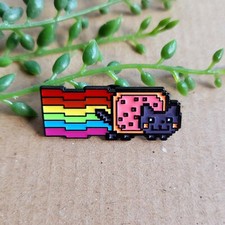 Nyan Cat Enamel Pin Badge -