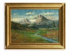 Dipinto d'Epoca Paesaggio