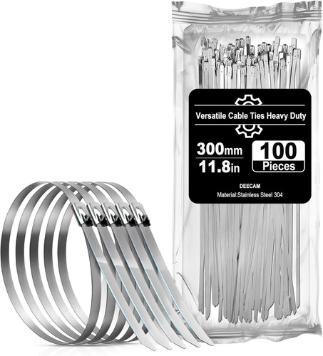 Fascette metalliche 100 - fascette,
