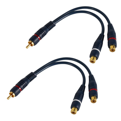 2pz sdoppiatore rca - rca, maschio