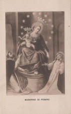CARTOLINA  POMPEI NAPOLI CAMPANIA MADONNA DI POMPEI STORIA MEMORIA NON VIAGGIATA