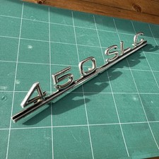 Mercedes 450SLC Typenschild